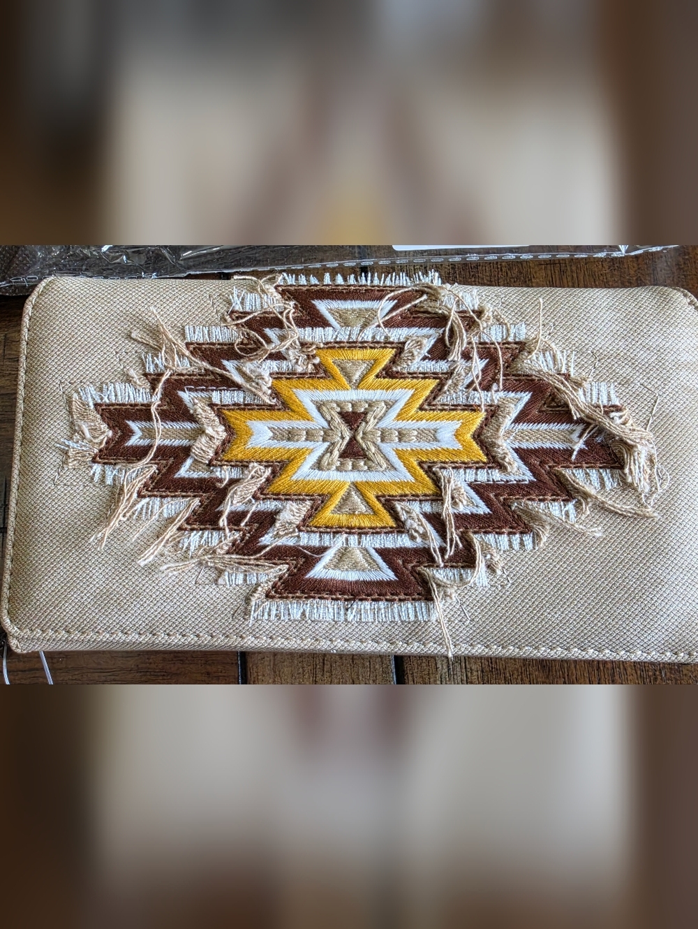 Southwestern Embroidered Wallet -  Montana West